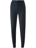 high waisted tapered trousers