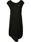 mesh sleeve T-shirt dress