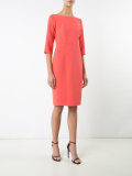 cropped sleeve dress
