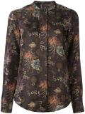 floral print blouse