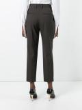 tailored cropped trousers
