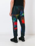 aurora print tapered trousers