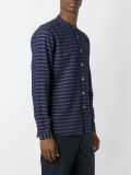 'Textured Grandad Collar'衬衫