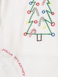 embroidered christmas tree onesie