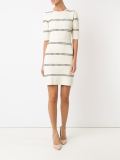 round neck knit dress
