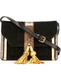 tassel detail shoulder bag