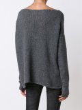 boat neck jumper