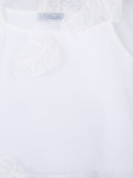 layered leaf appliqué top