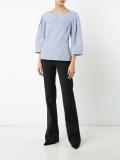 fine stripe blouse 
