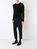 drop-crotch trousers