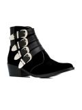 multi buckle ankle boots