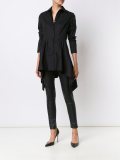 asymmetric hem long shirt