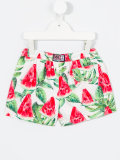 watermelon print swim shorts