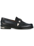 embellished loafers