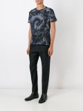 'Rockstud Tie&Dye'蝴蝶刺绣T恤