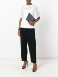 polka-dot clutch