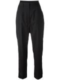 tailored cropped trousers