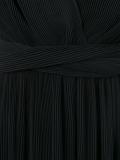pleated gown