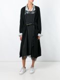 lace hem cardi-coat