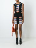 sleeveless knitted dress