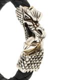 dragon clasp braided bracelet