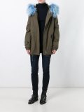 fur trim parka 