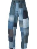 patchwork jeans