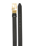 logo buckle belt