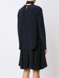 neck tie blouse