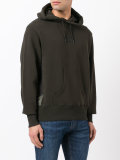 logo back hoodie