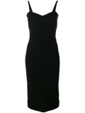 fitted midi dress