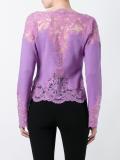 scalloped lace insert top