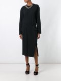 longsleeved midi dress