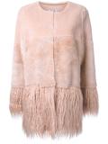 'Porgie' shearling coat 