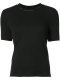 sequin trim T-shirt