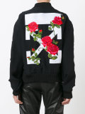 roses logo bomber jacket 