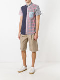 multi-print shortsleeved shirt
