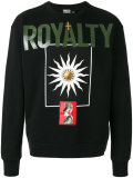 'royalty' slogan sweatshirt