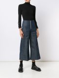'Timea' buckle sleeve T-shirt