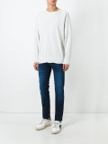 stretched skinny jeans