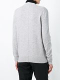 v-neck button down cardigan