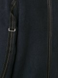 off-centre zip blouson jacket