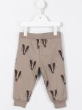 badger print track bottoms