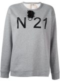 logo print sweatshirt