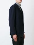 buttoned blazer