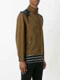 zipped jacket