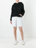 raw hem shorts