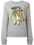 bananas print sweatshirt 
