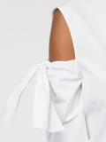 cut-out sleeve shirt