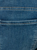 bleached hem jeans